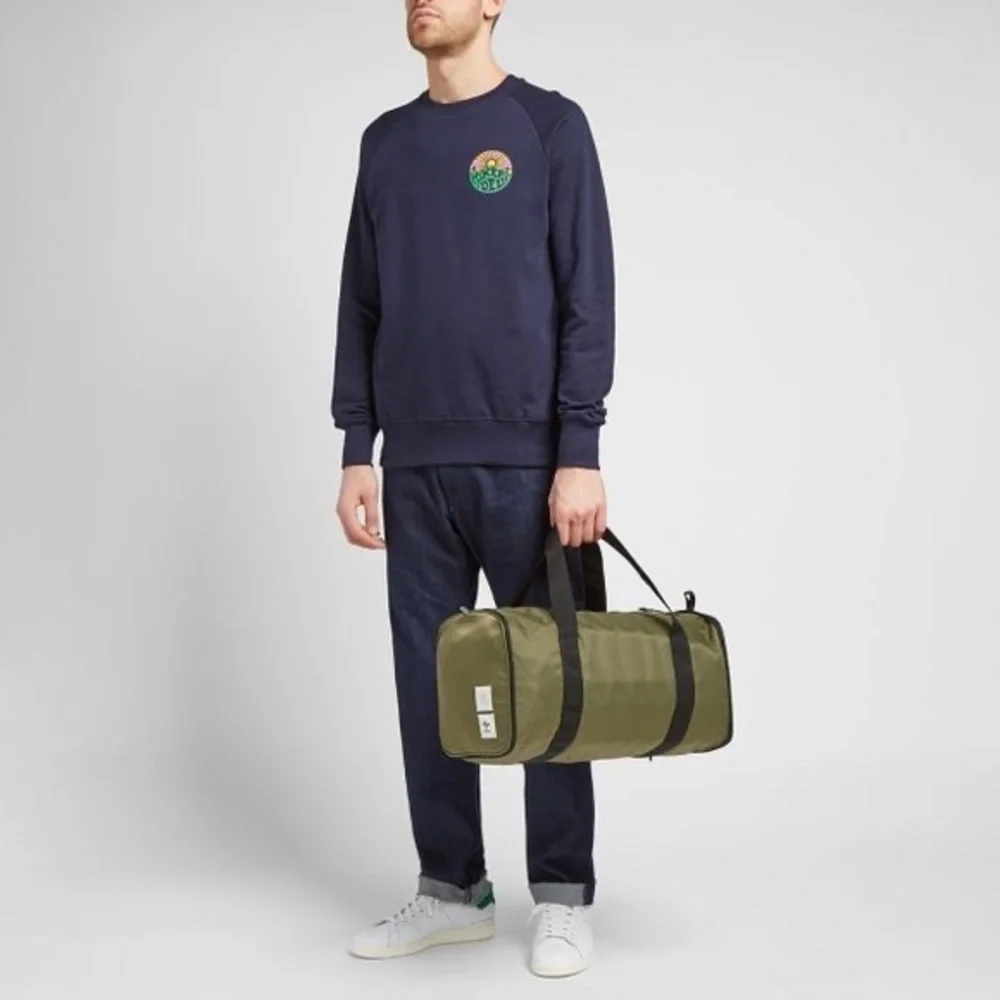Adidas Men's Packable Duffel Bag Raw Khaki